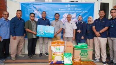 PTBA Bersama Tiga BUMN, Wujudkan Natal Penuh Kasih di Sumsel. (Foto: Humas PTBA)