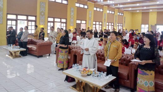 Natal Oikumene Bamagnas di Kota Pagar Alam, berjalan khidmat dan aman