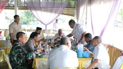 Bupati dan Forkopimda Asahan Kunker ke Kabupaten Labuhan Batu. (Foto: Kominfo Asahan)