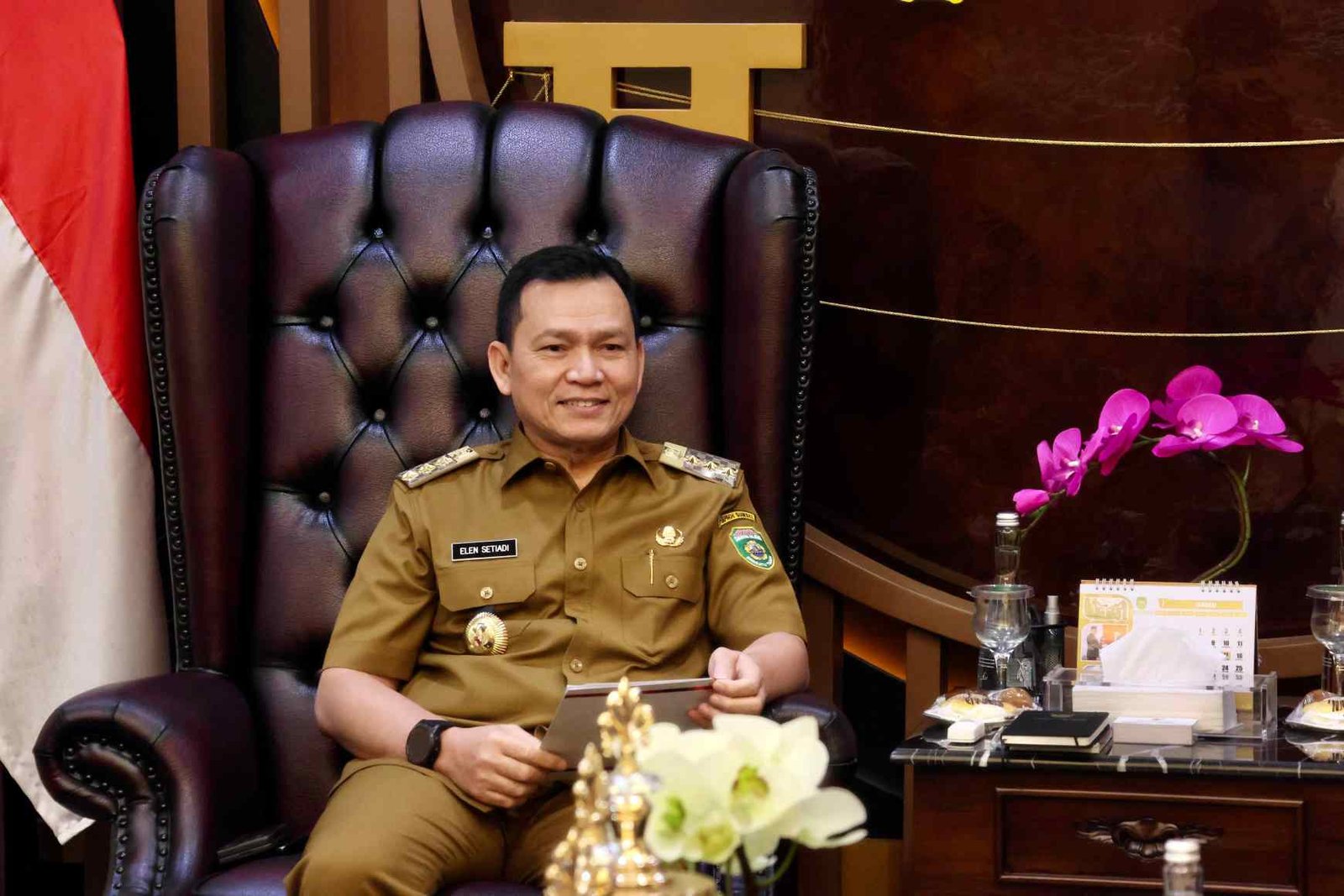 Pj Gubernur Sumsel, Elen Setiadi. (Foto: Humas Pemprov Sumsel)