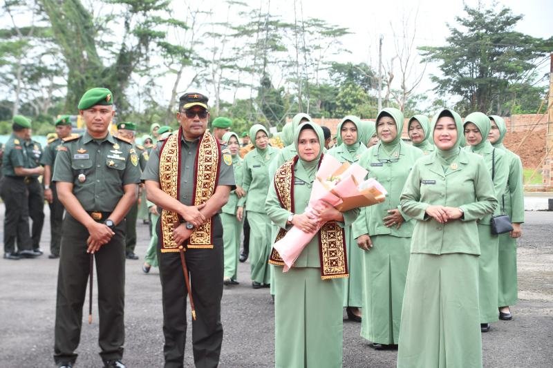 Jam Komandan Korem 044/Gapo di Kodim 0430/BA, Sukseskan Swasembada Pangan Nasional