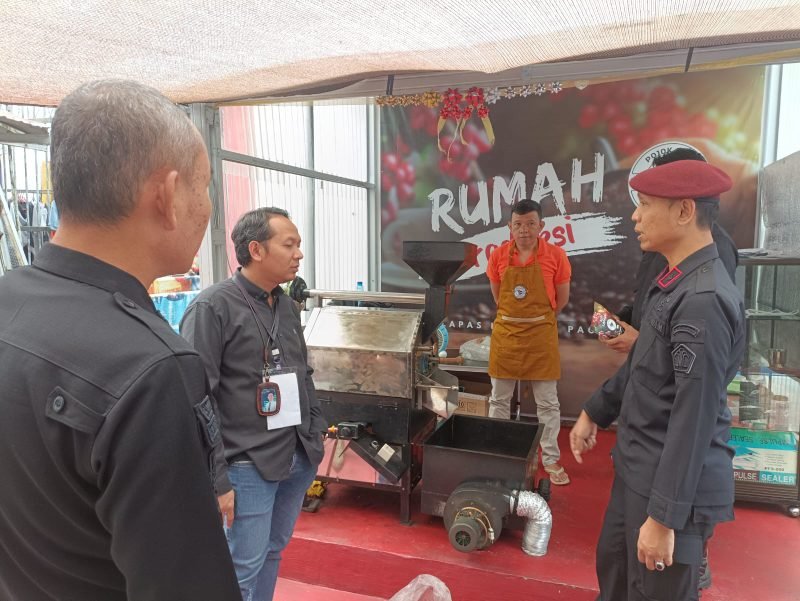 Kalapas Pagar Alam dan BRI Sosialisasikan Rekening Gaji Pegawai Serta Tinjau Produksi Kopi Lapaga