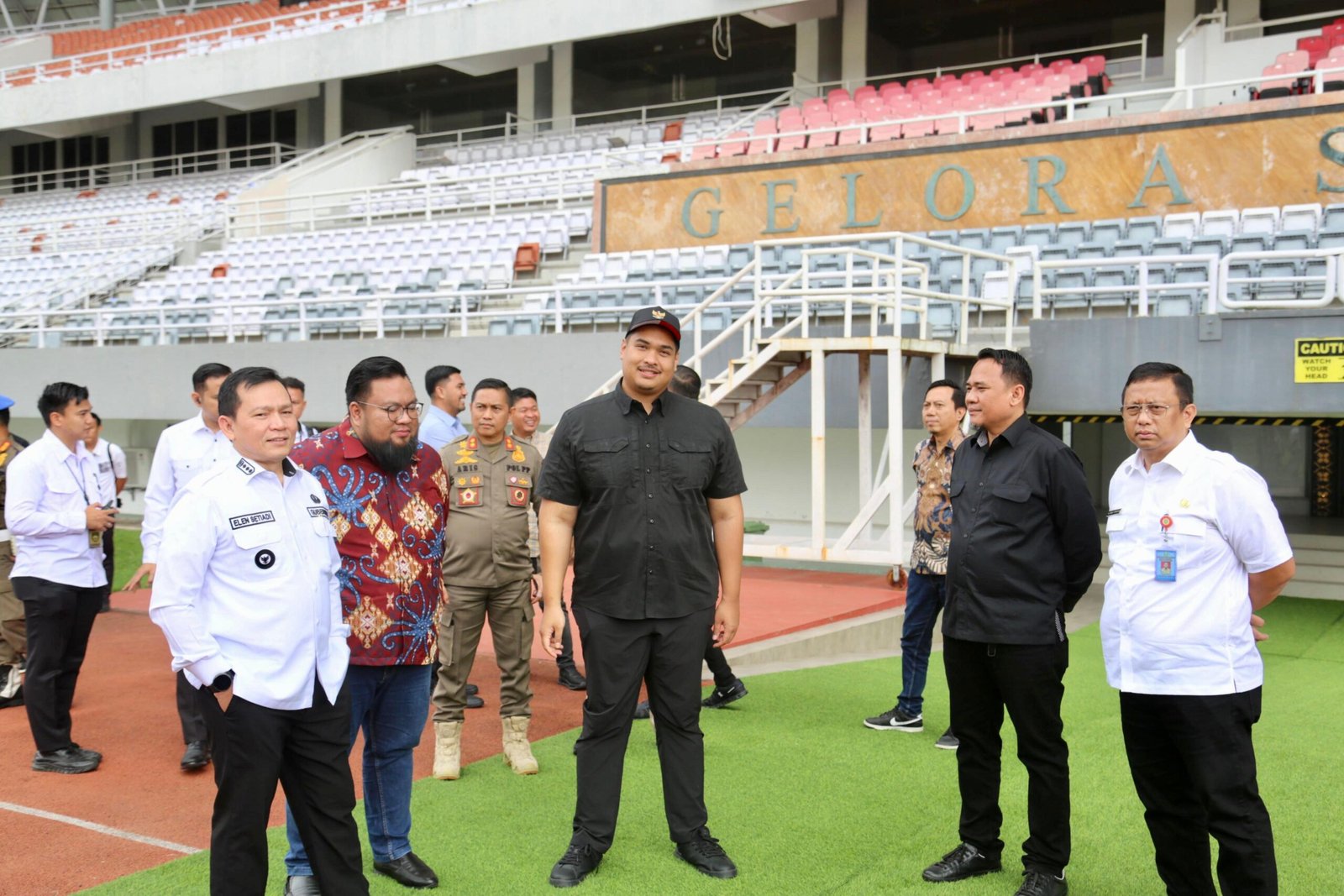 Pj Gubernur Elen Setiadi Dampingi Menpora RI Tinjau Fasilitas Olahraga di Jakabaring Sport City
