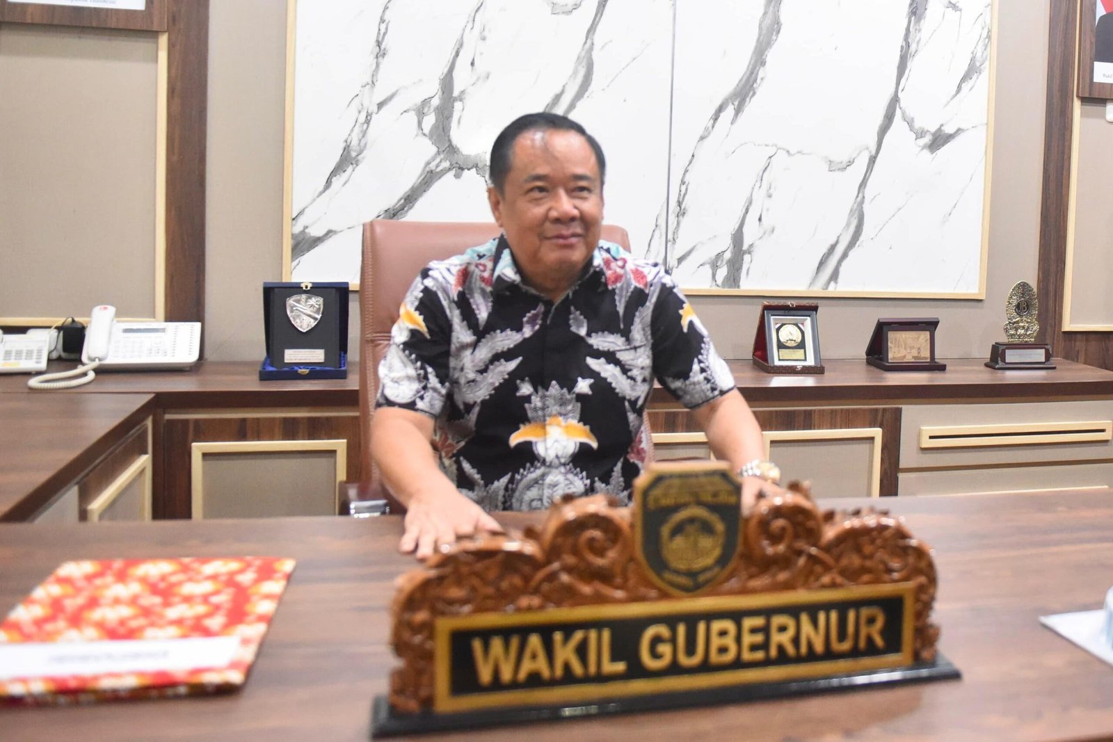 Gubernur Wakil Gubernur Sumatera Selatan H Cik Ujang. (Dok. Kominfo Sumsel)