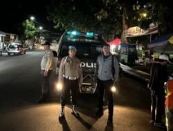 Cegah Kriminalitas, Polres Muara Enim Patroli Dalam Kota