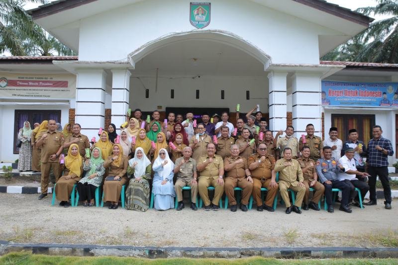Temu Pamit Bupati Asahan Dengan Aparatur Kecamatan se-Kabupaten Asahan. (Foto: Kominfo Asahan)