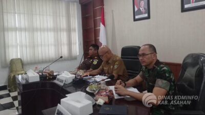 Pemkab Asahan Ikuti Rakor Pengendalian Inflasi Tahun 2025