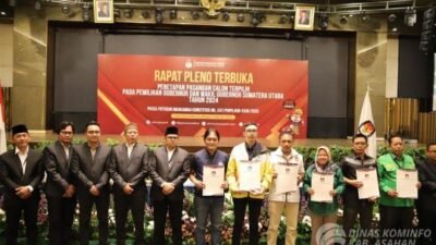 KPU Sumut Tetapkan Surya Sebagai Wagub Terpilih Periode 2025-2030