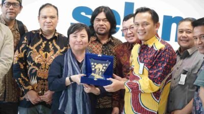 Penjabat (Pj) Walikota Palembang Cheka Virgowansyah didampingi beberapa pejabat di lingkungan Pemerintah Kota (Pemkot) Palembang, Kamis (6/2/2025) mengunjungi Kantor Regional United Nations Educational, Scientific and Cultural Organization (UNESCO) di Jakarta.