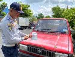 Dishub Gelar Razia, Sasar Aspek Kelengkapan Kendaraan