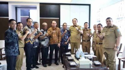 Bupati Popo Ali Terima Audiensi Tim Inspektorat Sumsel