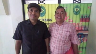 Hambali Mangku Winata selaku kuasa hukum pelawan atas nama Raden Helmi Fansyuri (kiri) 