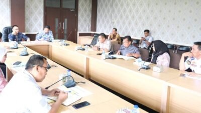 Sekda OKUS Pimpin Rakor Perlindungan BPJS Ketenagakerjaan