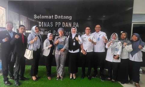 Kepala Dinas Pemberdayaan Perempuan dan Perlindungan Anak (DP3A) Provinsi Sumatera Selatan (Sumsel), Ibu Fitriana, S.Sos., M.Si., beserta jajarannya menerima kunjungan audiensi dari Kantor Hukum H. Idham Khalid dan Hj. Nurmalah.