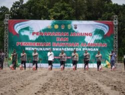 Giat Tanam Jagung, Kapolri Perkuat Ketahanan Pangan