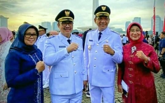 Pasangan Walikota dan Wakil Walikota Yogyakarta, Hasto Wardoyo dan Wawan Harmawan. (Foto : Int)