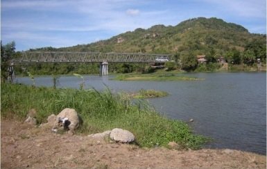 Ilustrasi Sungai Opak. (Foto : Internet)