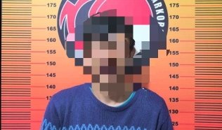 Residivis Narkotika Kembali Ditangkap di Pagaralam, Sabu Disimpan dalam Helm