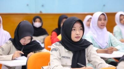 Seleksi Beasiswa Bidiksiba dari Bukit Asam (PTBA), 165 Siswa-siswi Jalani Psikotes. (Dok. Humas PTBA)