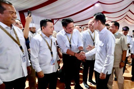 Gubernur Sumsel Herman Deru Simak Paparan Wapres RI