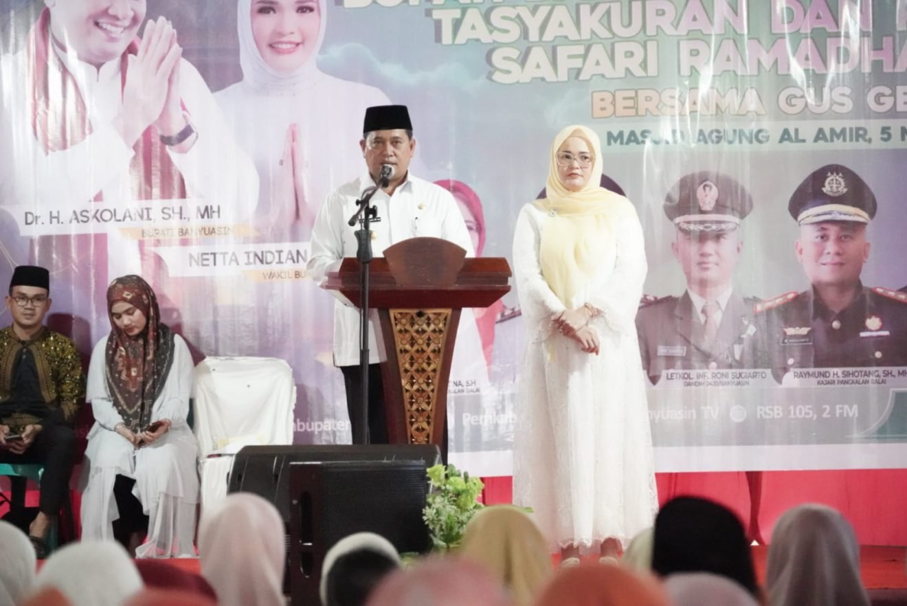 Bupati Banyuasin, Askolani dan Wakil Bupati Banyuasin, Netta Indian