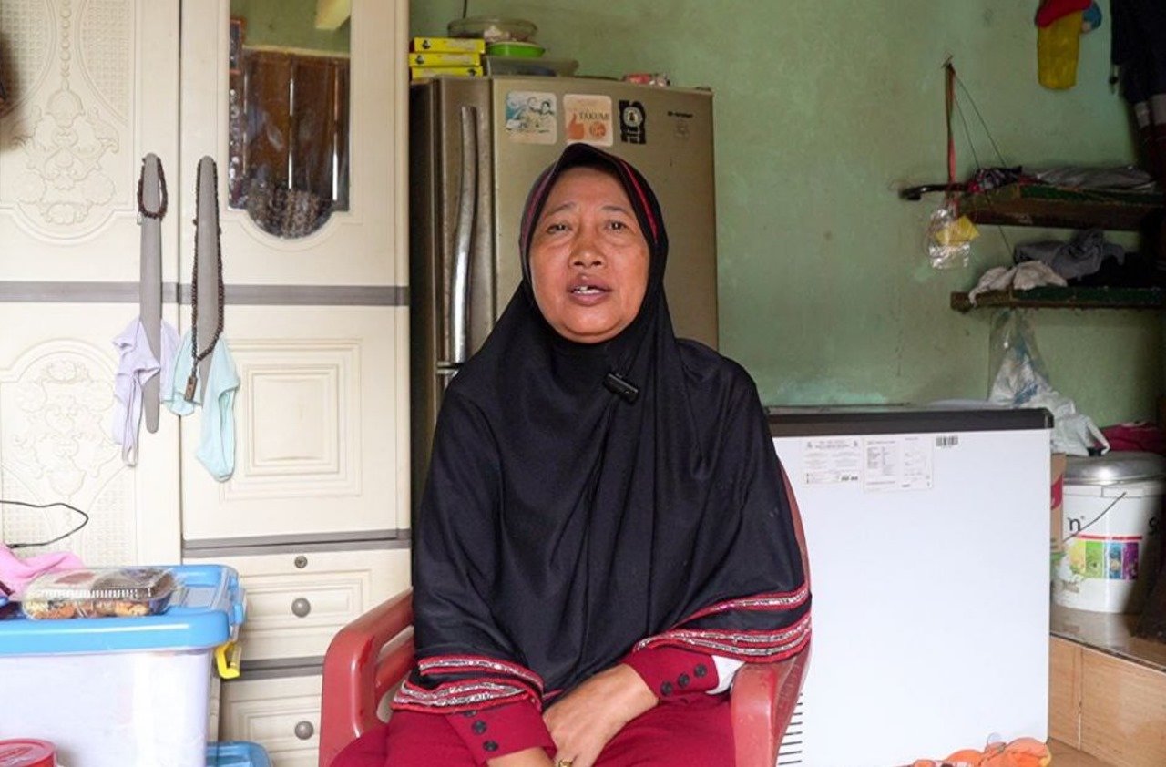 Siti Darminah (61 th), salah satu peserta JKN