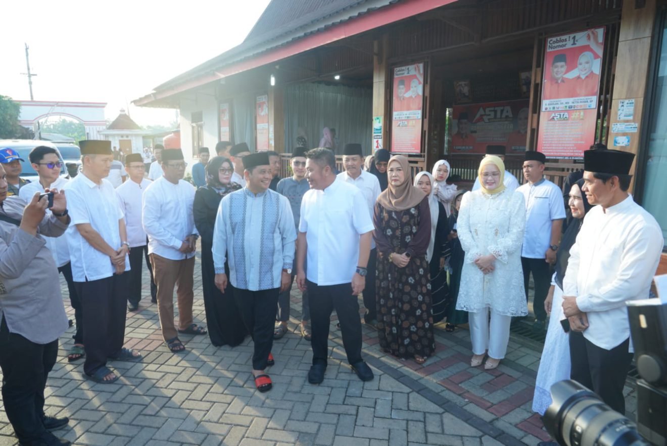 Silahturahmi dan Safari Ramadhan 1446 Hijriah bersama Gubernur H. Herman Deru dan Forkopimda Sumatera Selatan digelar di Kediaman Bupati Banyuasin, Askolani