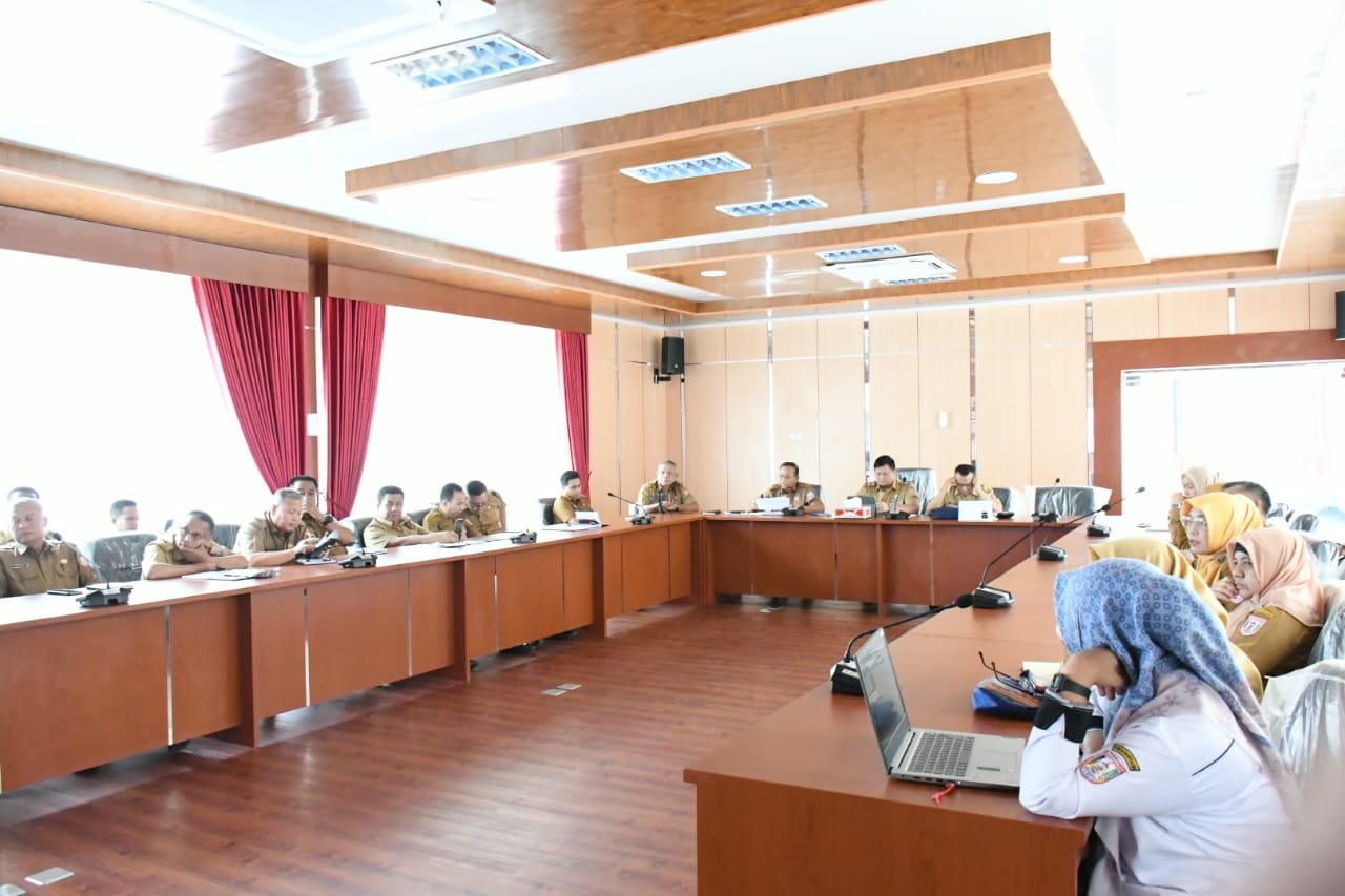 rapat pemantapan pelaksanaan kegiatan peringatan HUT Ke-23 Kabupaten Banyuasin Tahun 2025