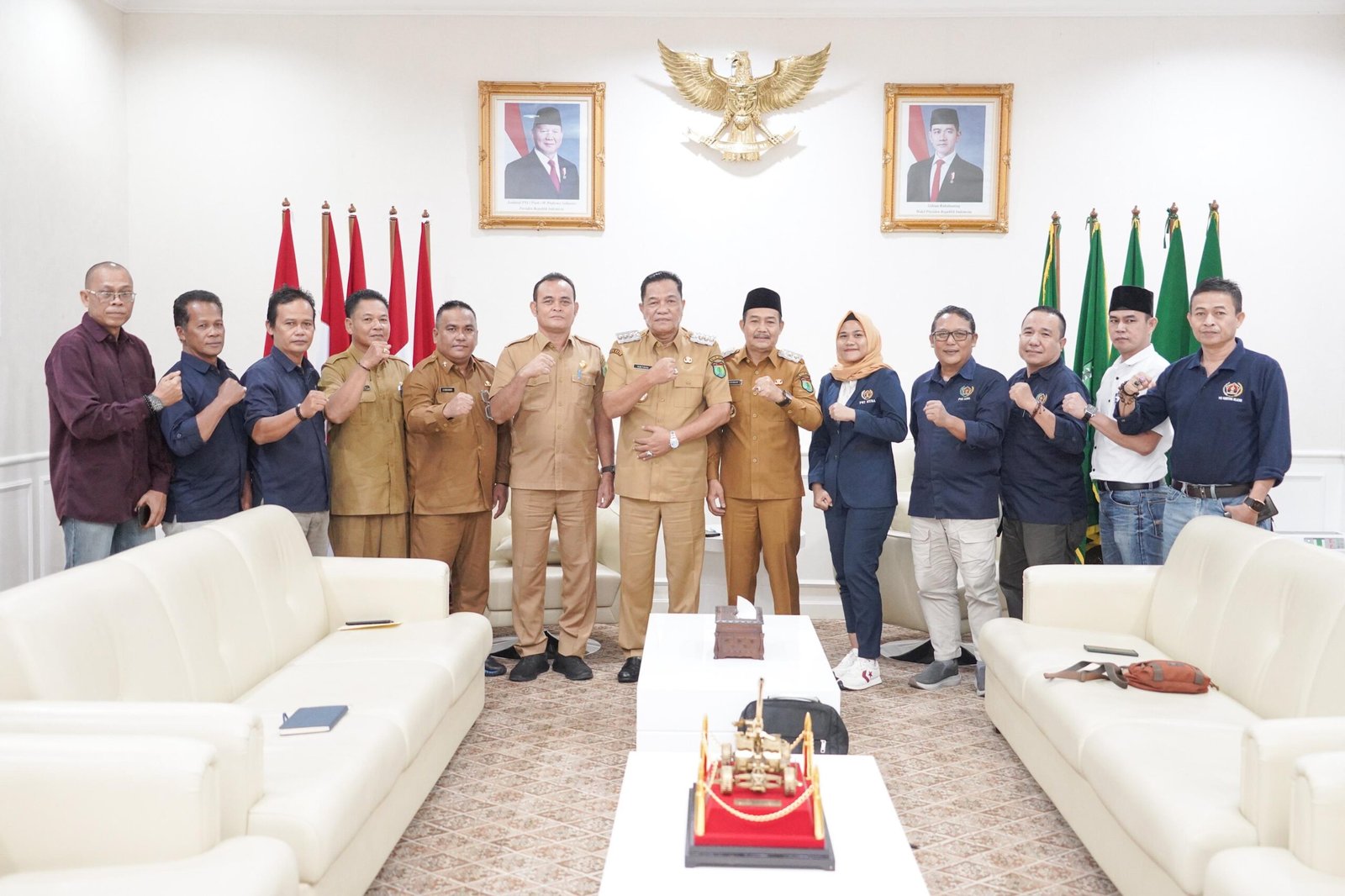 Intan Heldiana Putri Resmi terpilih Memimpin PWI Muba, Bupati dan Wabup Berikan Ucapan Selamat