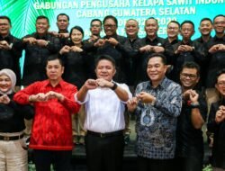 Bupati Toha Hadiri Pelantikan Pengurus GAPKI Sumsel 2024-2029, Dukung Sawit Berkelanjutan
