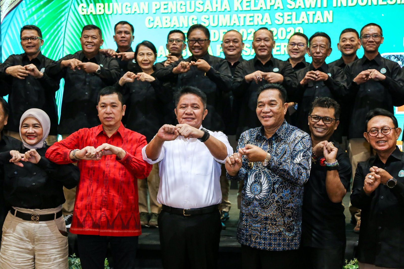 Bupati Muba H M Toha secara resmi hadir dalam pelantikan Pengurus Gabungan Pengusaha Kelapa Sawit Indonesia