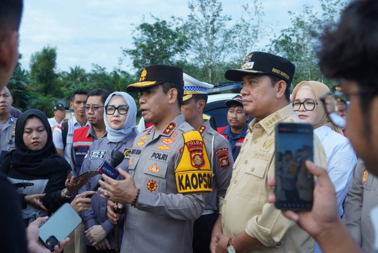 Bupati Wabup & Kapolda Cek Kesiapan tol Palembang - Betung
