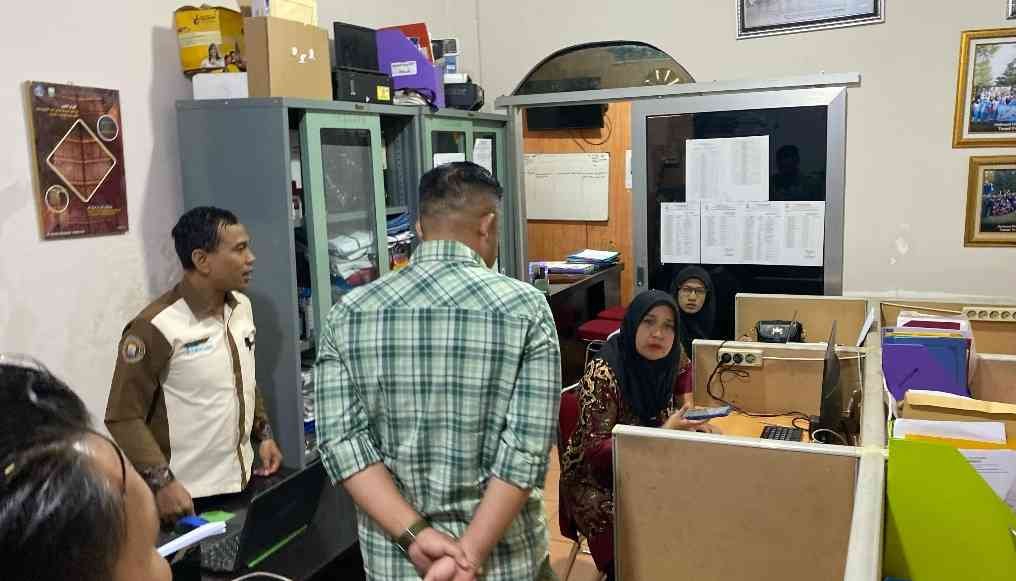 Sekda Kota Palembang Aprizal Hasyim sidak