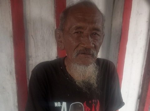 Slamet, seorang pemulung di Kota Yogyakarta. (Foto : APPD)