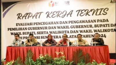 Bawaslu Sumsel Gelar Rapat Evaluasi Pengawasan Pemilu 2024 di Lubuklinggau