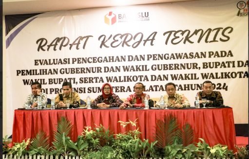 Bawaslu Sumsel Gelar Rapat Evaluasi Pengawasan Pemilu 2024 di Lubuklinggau