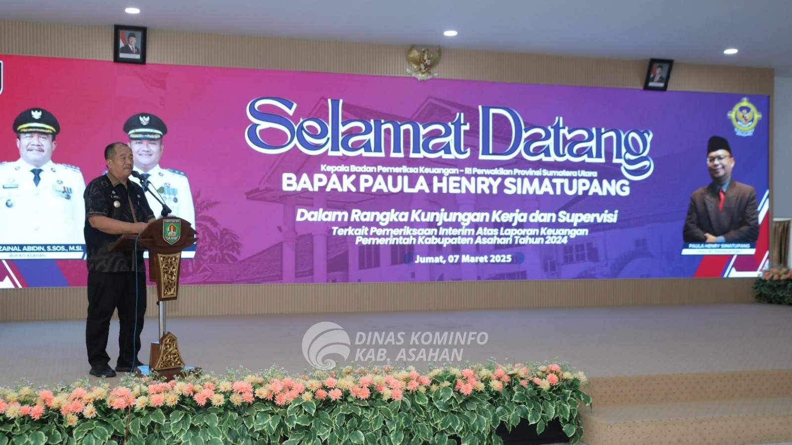 Bupati Asahan Terima Kunjungan Kerja dan Supervisi BPK RI Perwakilan Sumut