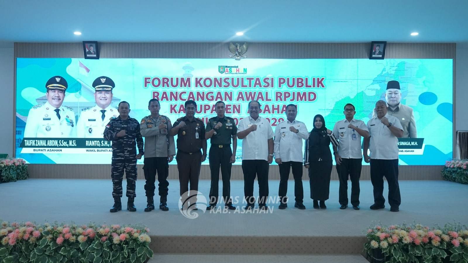 Bupati Asahan Buka Forum Konsultasi Publik Rancangan Awal RPJMD Kabupaten Asahan Tahun 2025-2029