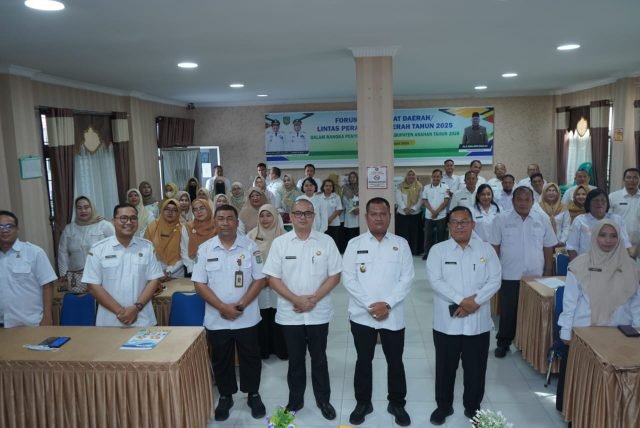 Wakil Bupati Asahan, Rianto melakukan inspeksi mendadak (sidak) ke Puskesmas Gambir Baru dan Dinas Kesehatan