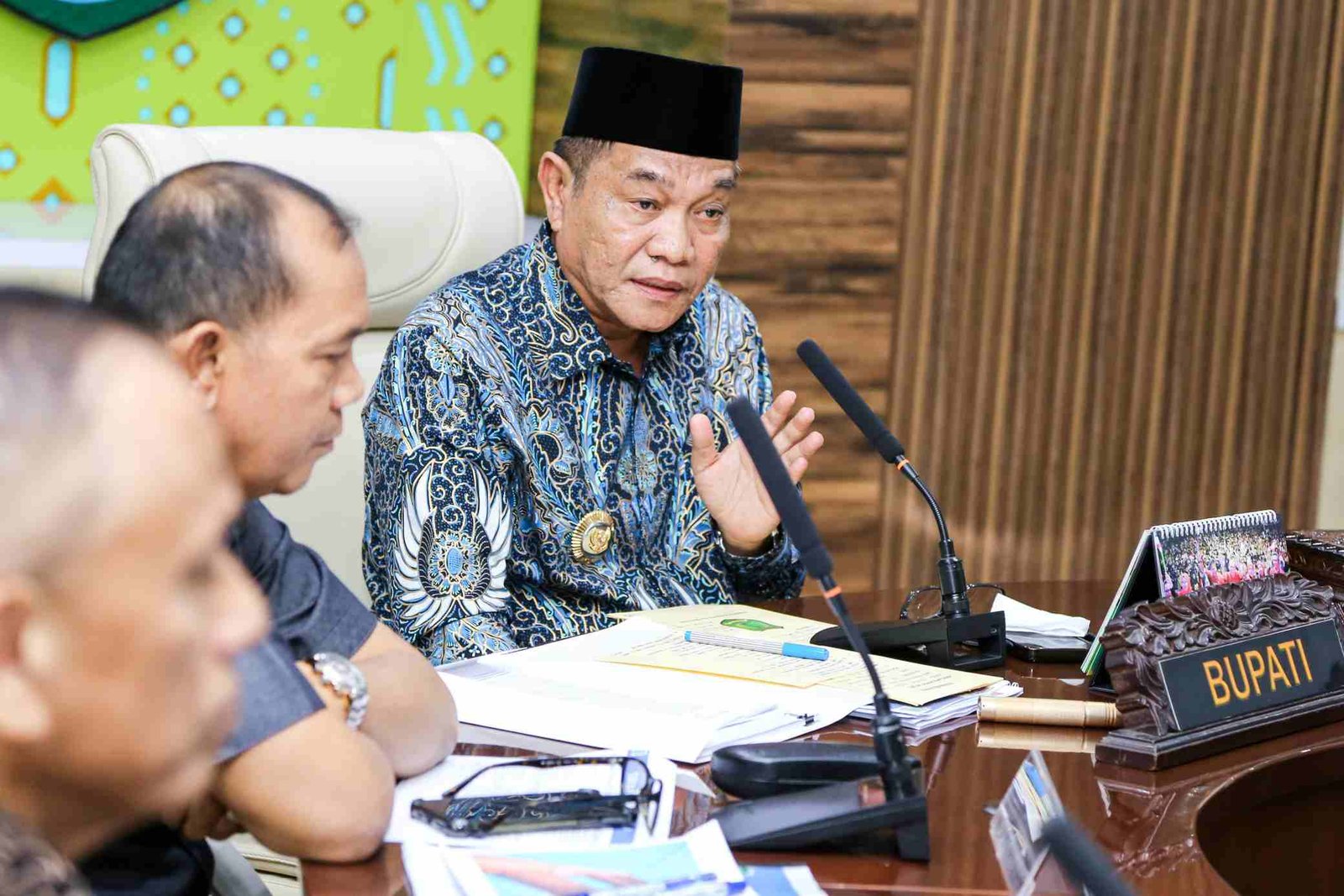 Bupati Toha Minta Kebut Progres Pembangunan Jembatan P6 Lalan