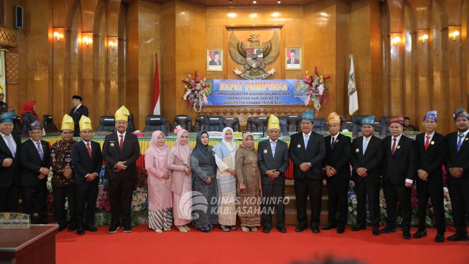 Rapat Paripurna Peringatan Hari Jadi Kabupaten Asahan ke 75 Tahun 2025