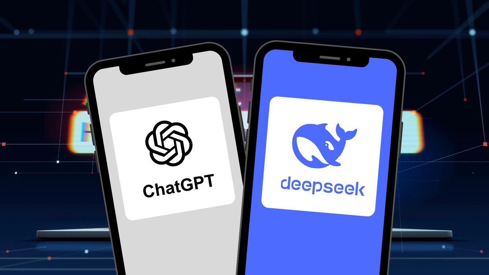 Ilustrasi Aplikasi DeepSeek