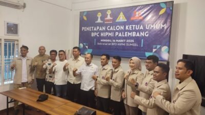 Peby Anggi Pratama Jadi Calon Ketua Umum BPC HIPMI Palembang pada Muscab XV