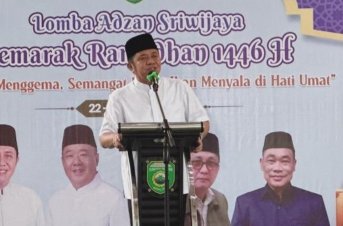 Gubernur Herman Deru Apresiasi Lomba Azan PWI Sumsel