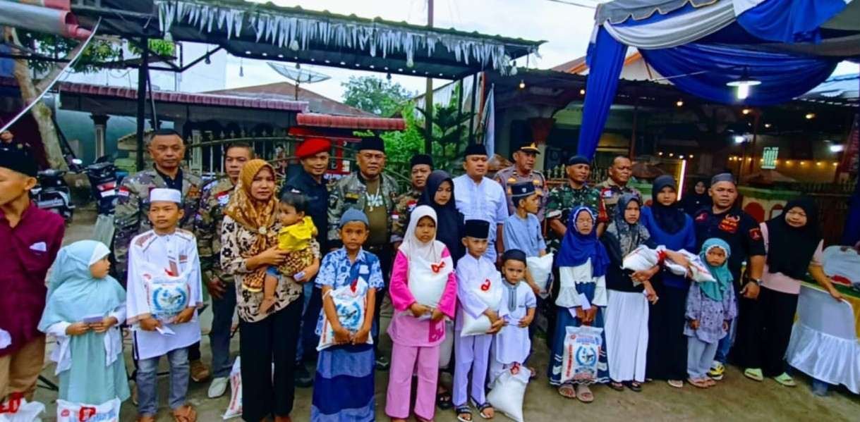 PAC GRIB JAYA Simpang Empat Bersama DPC GRIB JAYA Asahan Gelar Bagi Takjil dan Santunan Anak Yatim