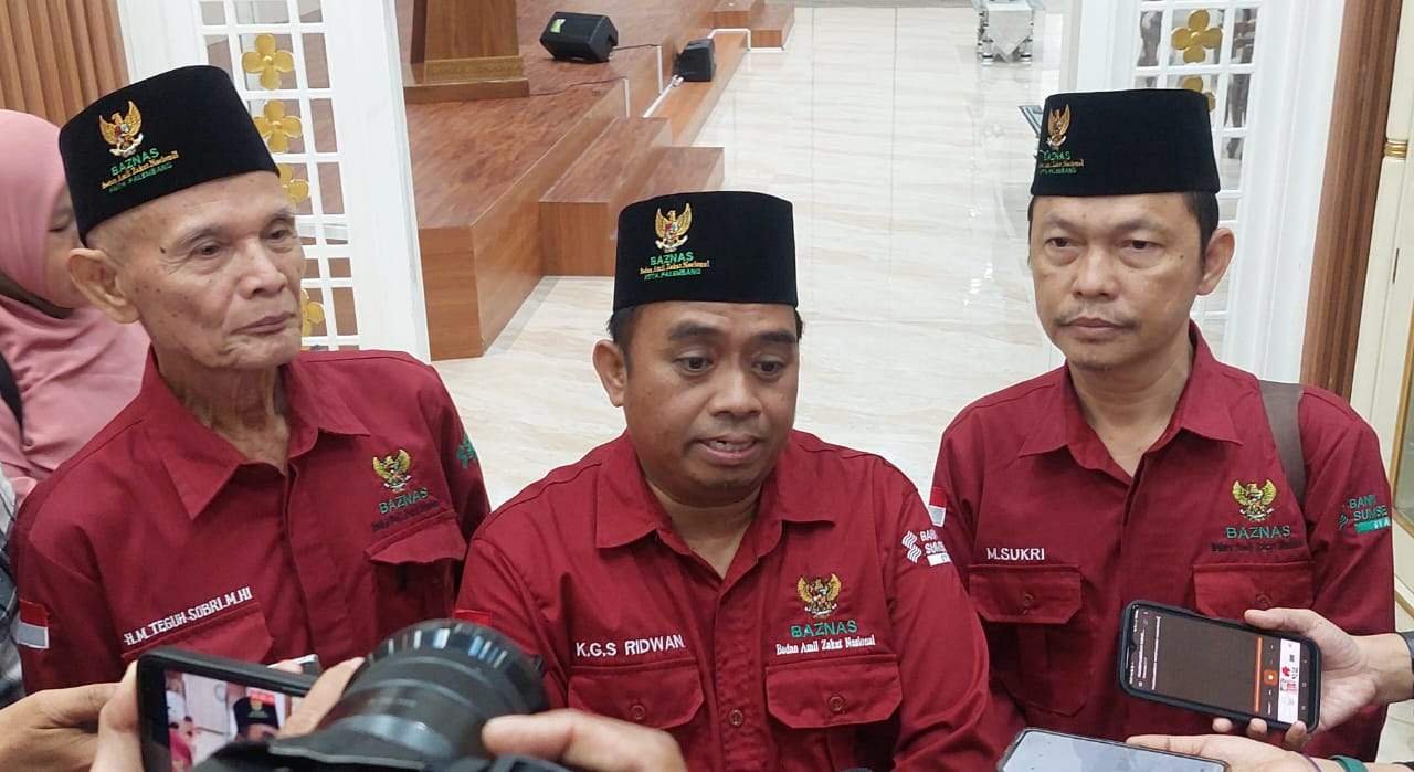 Ketua Baznas Kota Palembang, M. Ridwan Nawawi