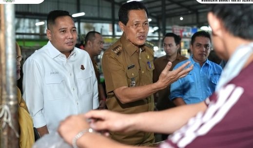 Bupati Muara Enim Tinjau Harga Kebutuhan Hadapi Idul Fitri tahun 2025