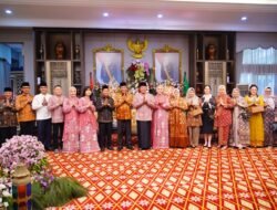 Silaturahmi Idul Fitri, Bupati Muba Boyong Forkopimda Kunjungi Gubernur dan Forkopimda Sumsel