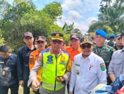 Wabup Rohman Tinjau dan Temui Korban Banjir di Tungkal Jaya