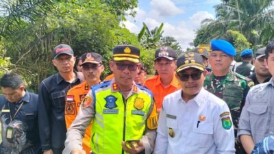 Wabup Muba Rohman Tinjau dan Temui Korban Banjir di Tungkal Jaya